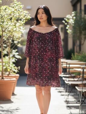 Women’s Small Lightweight Dress by Mabel 3/4 sleeves with Liner